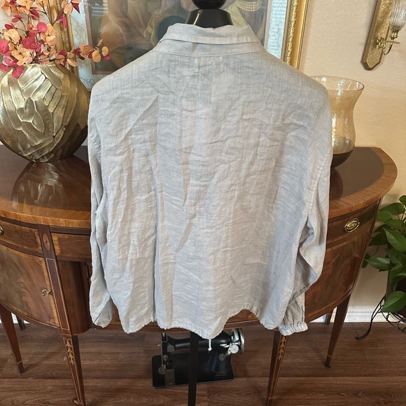 John Elliott Men’s M65 Linen Pullover - Picture 5 of 11